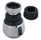 C517 - Brise-jet flexible finition chromée mono-jet - 8L/min - F22/100 M24/100