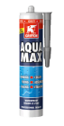 Colle de montage et mastic d'étanchéité - AQUA MAX gris - cartouche de 425g