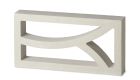 CLAUSTRA DE 50X25X5 CM. COULEUR BLANC