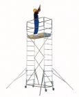 Échafaudage roulant en acier galvanisé GENERIS 300 - hauteur de travail 5m - Généris 300
