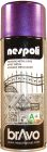 Peinture aérosol acrylique tous supports classique métallisé violet - 400ml