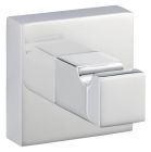 PORTE PEIGNOIR QUATTRO LARGE LAITON CHROME