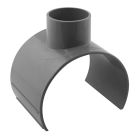 Selle de branchement PVC évacuation 90° mâle/femelle - diam. 100-110x40mm - SELLE 100 110/40 40p