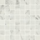 Grès cérame porcelainé émaillé - Marble Arch Carreau de fond 3,7 x3,7 magic white