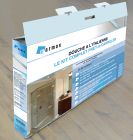 Receveur de douche à  carreler polystyrà¨ne extrudé - LINE BOARD gris clair carré - long. 100cm x larg. 100cm