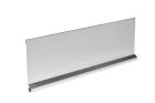 BANDE DE RIVE A CHEVAL ZINC NATUREL  L 2000 mm l 200 mm- Ep 0,65 mm