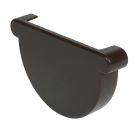 FOND SYMETRIQUE A COLLER POUR PROFILE LG25 MARRON   - UFCG25M