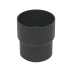 Manchon de descente Ø80 mâle/femelle graphite - MANCHON MF 25 GRAPHITE 40p
