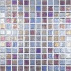Mosaïque en verre recyclé - 555 SHELL SAPPHIRE ANTID 25X25MM
