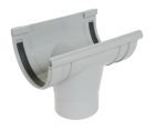 NAISSANCE CENTRALE A JOINT DIAMETRE 125 POUR PROFILE LG33 GRIS - UNC333