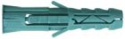 Cheville à visser en nylon - NP - diam. 8 mm x long. 40 mm - Boîte de 200