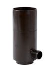 RECUPERATEUR  EAUX PLUVIALES POUR TUBE DESCENTE DIAMETRE  PIQUAGE 26/34 MARRON   - REPTD80M