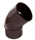 COUDE MALE/FEMELLE 45° POUR TUBE E P TD50 MARRON - UCJ4GTM
