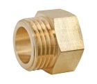 Raccord laiton brut - Mâle Femelle 26/34 - Sachet de 2 pièces
