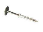 Cheville à frapper étanche inox poli - 6 x 40mm rond. EPDM 20mm