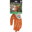 GANT TRICOT POLYESTER - ENDUCTION NITRILE PAUME DOIGTS ET MI-DOS - DPVE715
