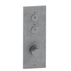 FACADE THERMO UP VERTICALE THERMO 2 SORTIES TRIVERDE METAL BROSSE