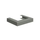 Bague carrée 80mm - zinc RHEINZINK prePATINA ardoise