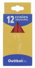 BOITE 12 CRAIES ROUGE 12CM