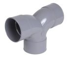 COUDE DOUBLE PARALLELE FEMELLE/FEMELLE  87°30 DIAMETRE 90    - OS88