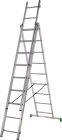 Échelle transformable avec stabilisateur CLT3 Centaure - 3 plans - 3 x 9 barreaux