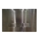 PLAQUE POUR WC SUSPENDU METAL BROSSE