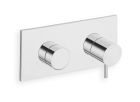 mitigeur bain douche triverde encastre 3 sorties complet chrome