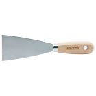 Spatule en acier avec manche en bois 80 mm / 589080