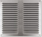 GRILLE  200X200 ALU ANODISE A/M