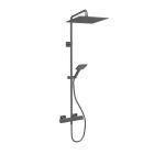 COLONNE DE DOUCHE THERMOSTATIQUE TABULA METAL BROSSE