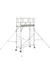 Échafaudage roulant en aluminium TOTEM 2 LINE 250 - hauteur de travail 4,9m - Totem Line 250