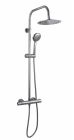 Colonne de douche mitigeur thermostatique - DERVENN CHROMÉ