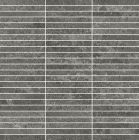 Carrelage Mur|Mur Intérieur|Mur Extérieur| en Grés cérame - Geo Gris Mosaici Mosaique 3 colonnes structure antiderapant
