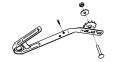 CROCHET SECURITE CHANTOURNE ROND.CRAMPON FERM/CHEV GALVA