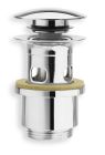 bonde up&down nf lavabo avec trop plein 25-49 mm chrome