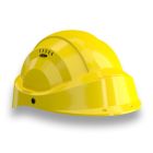 Casque - Orizon jaune visiere jaune - Taille unique
