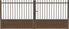 Portail en aluminium - MERCURE 2 CS 02
