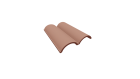 Tuile - genoise Terre cuite rose - long. 40 cm x larg. 30 cm