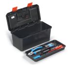 Boite à outils 19' + plateau + organiser