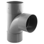 Culotte PVC évacuation 87° femelle/femelle Ø250 - CULOTTE FEMELLE 87 D 250