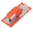 PLATOIR M. PLASTIQUE LAME INOX SOUPLE ANGLES ARRONDIS - 20X8CM - EP.0,5