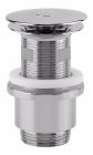 BB402 - Bonde clic clac pour 33/42 - Bonde sécable abs à clapet rentrant pour tout type de lavabo - Hauteur 100mm