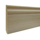 Plinthe Style M.D.F. Plaqué Chêne brut - Long. 2230 mm x larg. 150 mm x ep. 15 mm