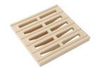 GRILLE DE SOL SANS CADRE 200 X 200 SABLE    - GR20S