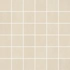 Grès cérame porcelainé émaillé - Unit Four Carreau de fond 5 x5 creme