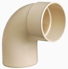 COUDE MALE/FEMELLE 87°30 DIAMETRE 125 SABLE    - UCX8GTS