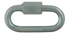 Maillon à visser estampé acier zingué x 4 Largeur 4 mm