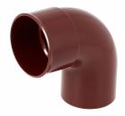 COUDE MALE/FEMELLE 87°30 DIAMETRE 80 BRIQUE     - CR8GTR