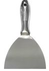 COUTEAU A ENDUIRE MONOBLOC TYPE AMERICAIN INOX 10CM
