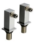 colonnettes carree pour qd100  entraxe baignoire 150mm
